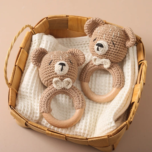 LINA'S BEARY CUTE CROCHET RATTLE